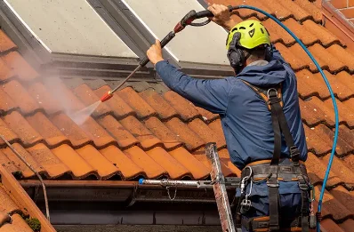 Démoussage et hydrofuge de toiture à Houilles
